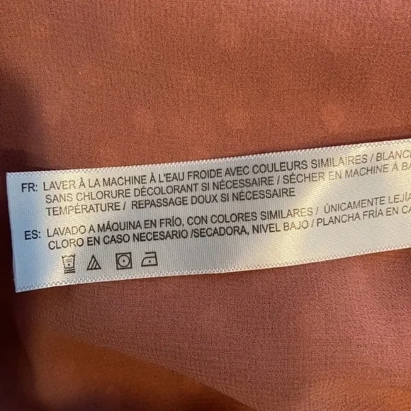 Band of Gypsies Floral Appliqué Bell Sleeve Sheer Blouse - Picture 16 of 17